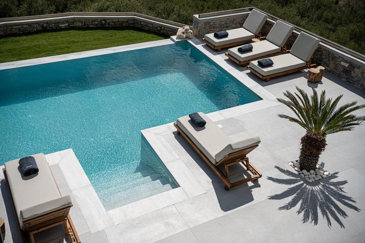 Villa Amavi - Private Heated Pool Kato Asites Extérieur photo