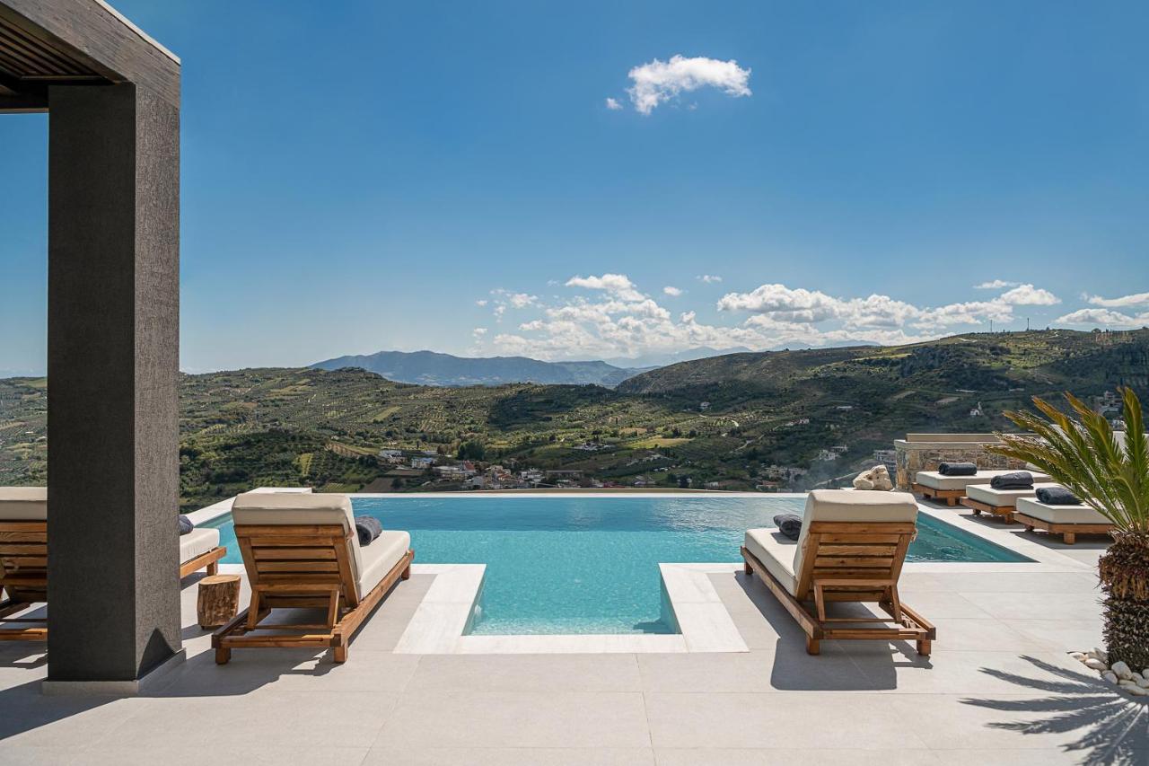 Villa Amavi - Private Heated Pool Kato Asites Extérieur photo