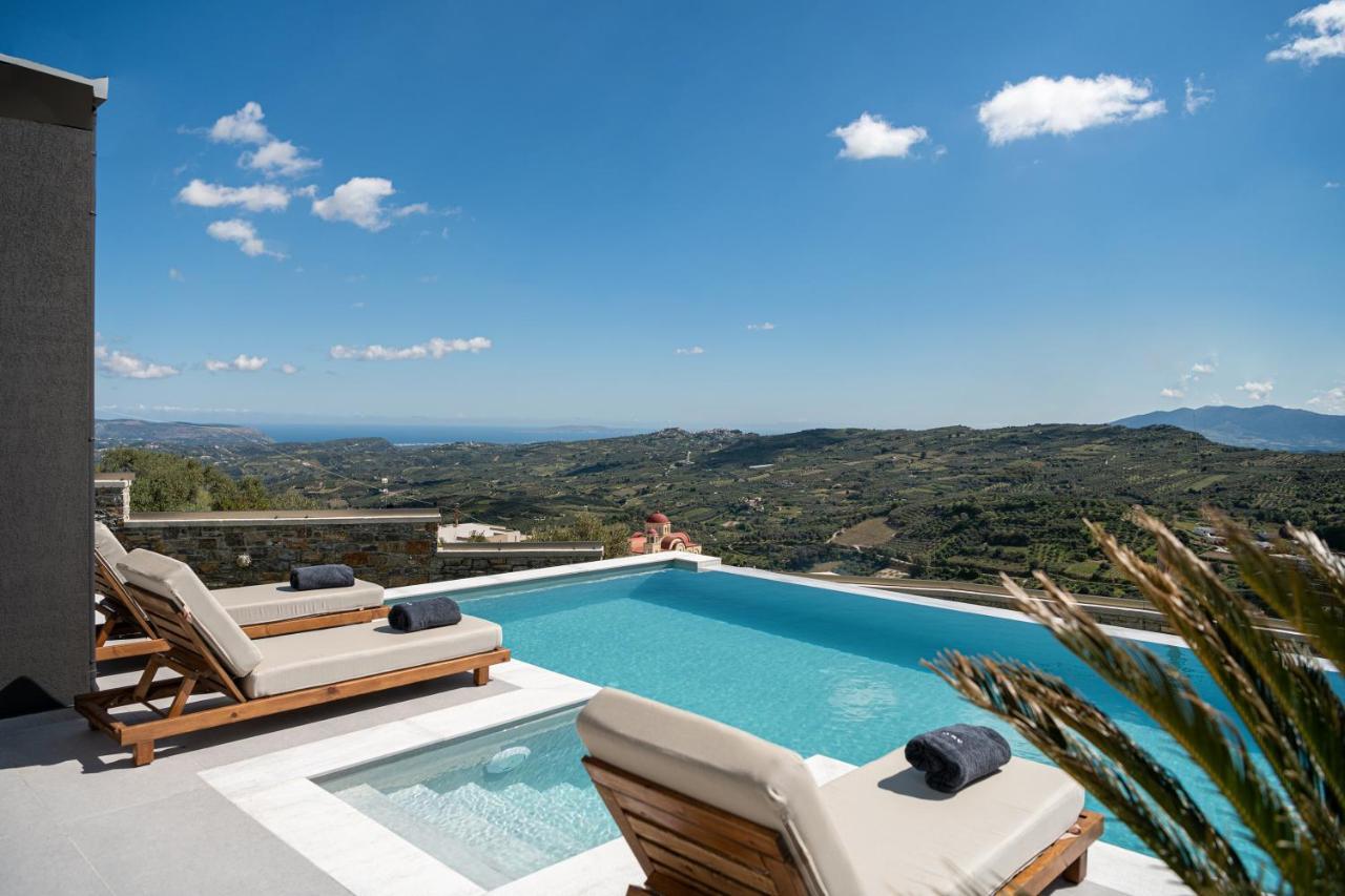 Villa Amavi - Private Heated Pool Kato Asites Extérieur photo