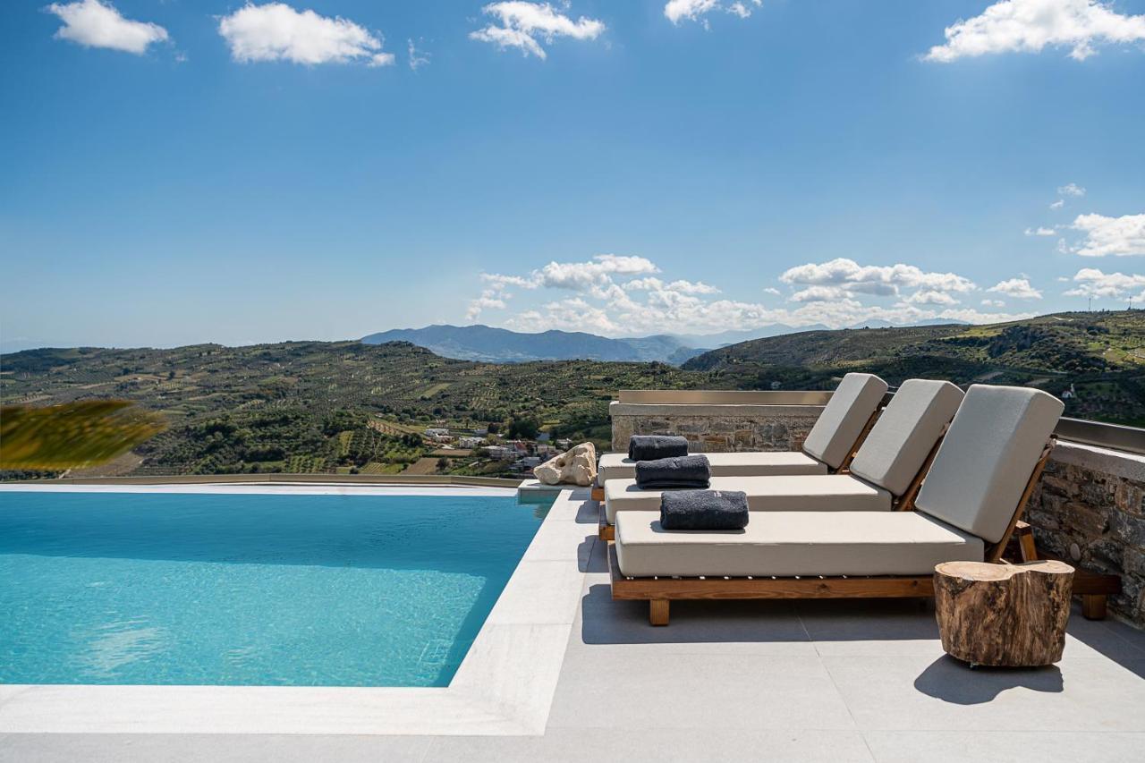 Villa Amavi - Private Heated Pool Kato Asites Extérieur photo